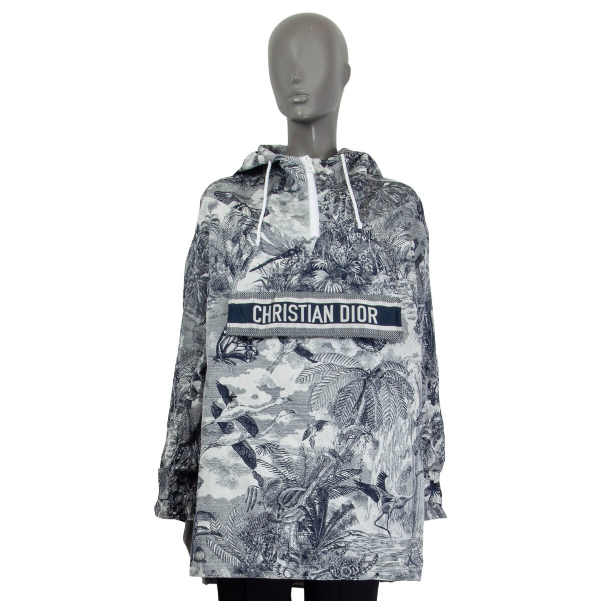 65543 auth CHRISTIAN DIOR blue 2020 TOILE DE JOUY TROPICALIA 65543 auth CHRISTIAN DIOR blue 2020 TOILE DE JOUY TROPICALIA