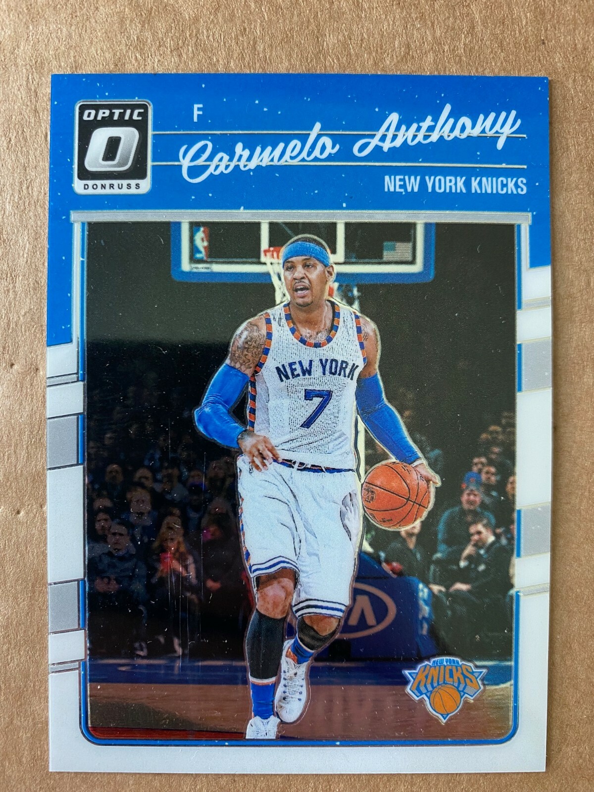 CARMELO ANTHONY 2016-17 Donruss Optic #59 - New York Knicks