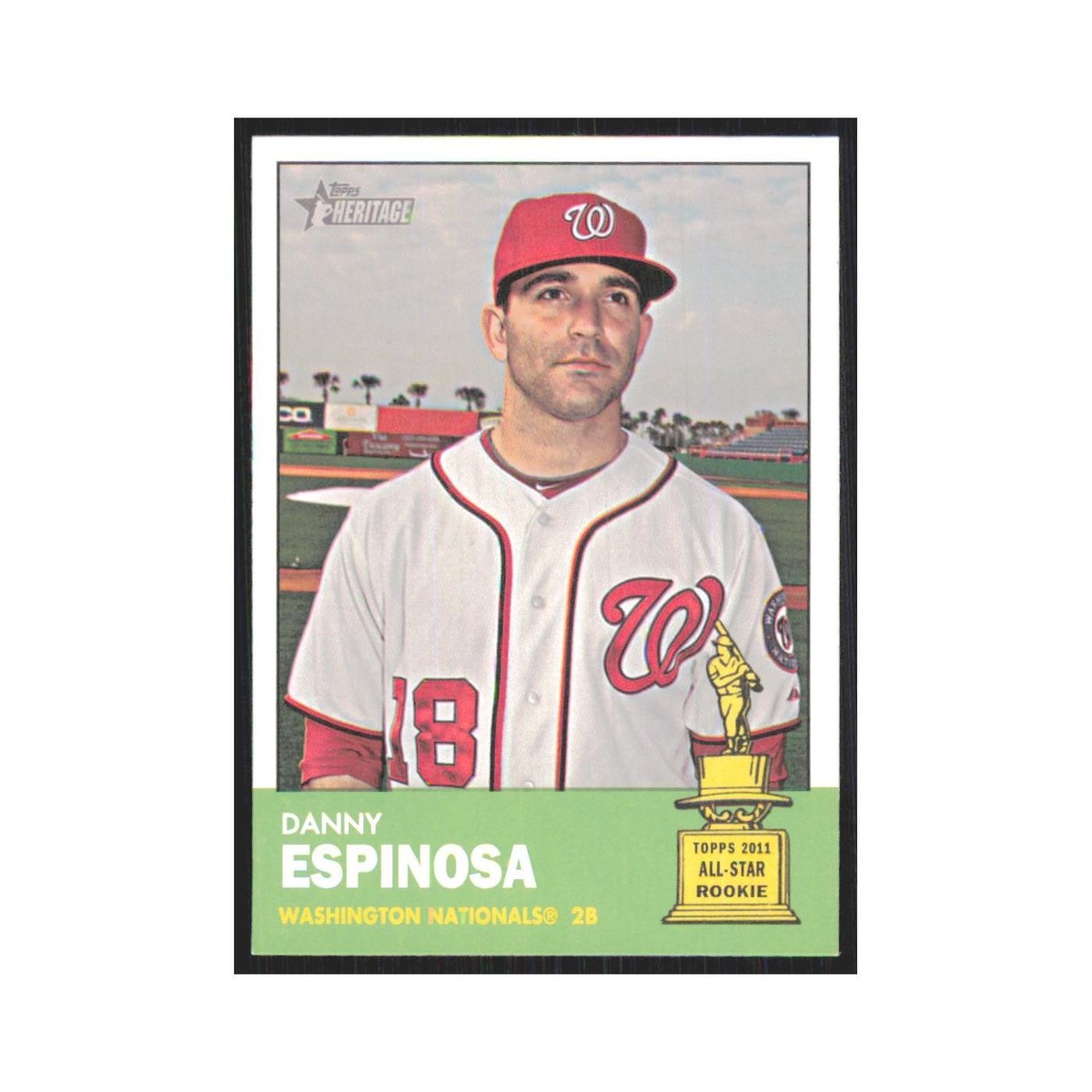 2012 Topps Heritage Danny Espinosa Nationals #351 | eBay
