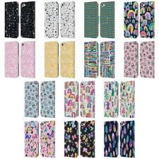 NINOLA PATTERNS 4 LEATHER BOOK WALLET CASE COVER FOR APPLE iPOD TOUCH MP3