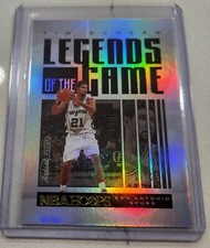 2020-21 NBA Hoops TIM DUNCAN Legends of the Game - Artist Proof 15/25 #15 SSP