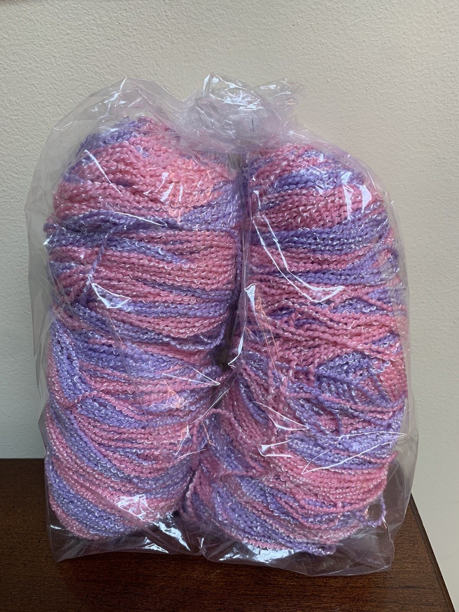 Lot of Bernat Baby Coordinates Yarn Sweet Stripes Candy