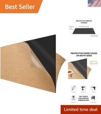 Durable Acrylic Plastic Sheet 12" x 24" - Perfect for Crafting, Signs  More