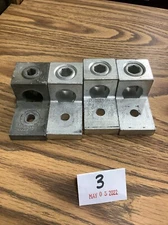 LOT OF 4 D1027 ILSCO TA-600 2-600MCM ALCU LUG Used