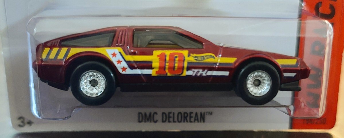 Hot Wheels 2015 Super Treasure Hunt DMC DeLorean Red HW Race