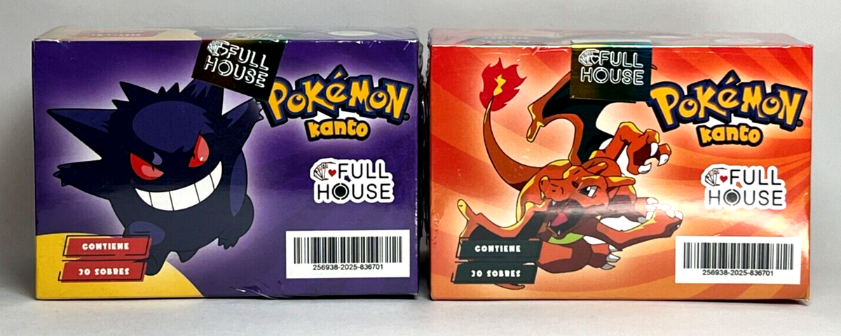 専用ポケモン pokemon kanto full house ゲンガー 海外版 2025 BOX POKEMON KANTO FH Trading Cards - 30 Sealed Packs