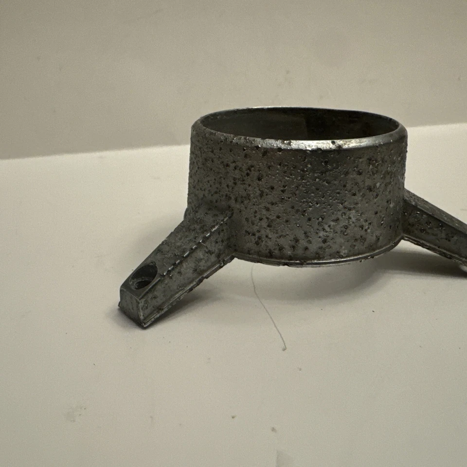 Lente de luz trasera Ford 1953 1954 cromada ojo de lince bisel adorno original vintage Foto 4 de 4