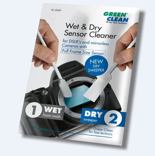 Sensor Cleaner Cleaner FULL FRAME SIZE Photo Camera 24x36 Green Clean SC-4060