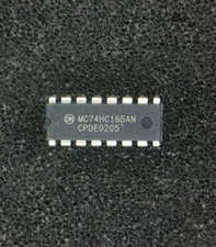 MC74HC165AN ON SEMI 74HC165N IC SHIFT REGISTER 8BIT 16DIP 12 PIECES