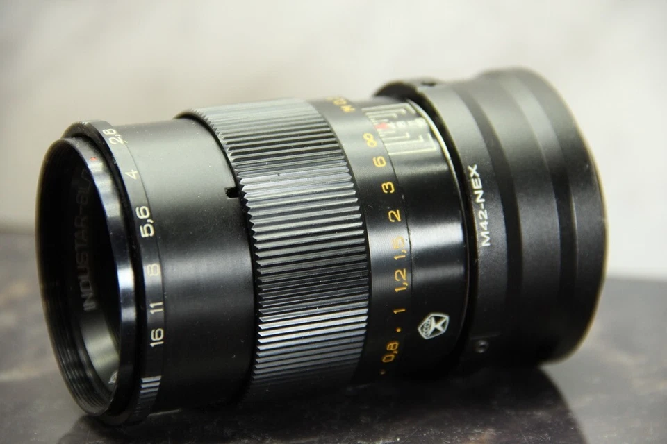 INDUSTAR-61L/Z MC 2,8/50 Soviet lens macro USSR Tessar for Sony nex - Image 2 of 4