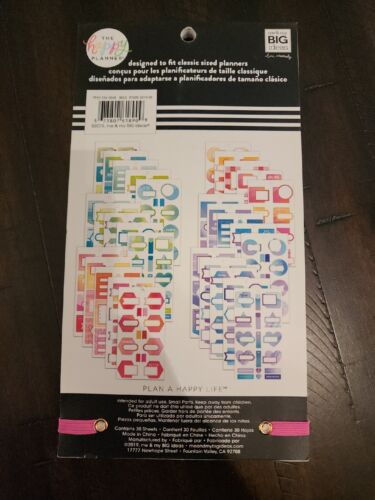 MAMBI Happy Planner Value Pack Stickers Classic - Layered Boxes 356Pc, PPSV-154 - Picture 2 of 2