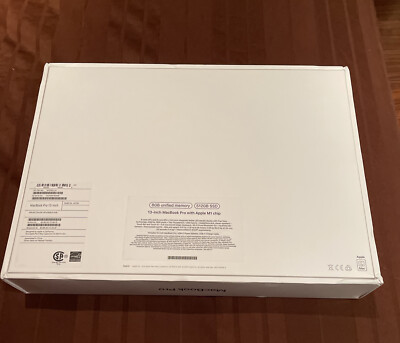 Apple MacBook Pro 13-inch Model A2338, Space Gray, EMPTY BOX ONLY