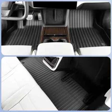 TPE Full Cover Waterproof Non-slip Foot Mat Trunk Mat for Tesla Model S 2024