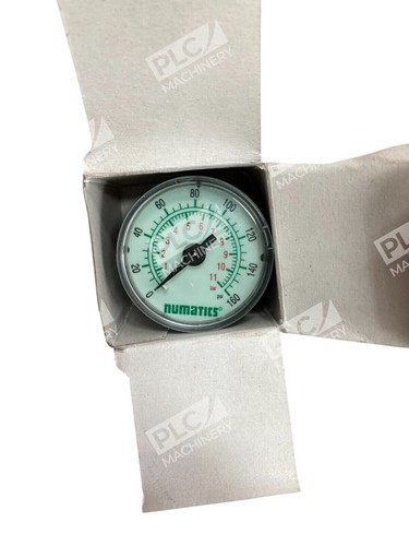 Numatics 0-160psi 0-11bar 1/8" 1.5" Case Presseure Gauge 214-103 - 第 1/3 張圖片