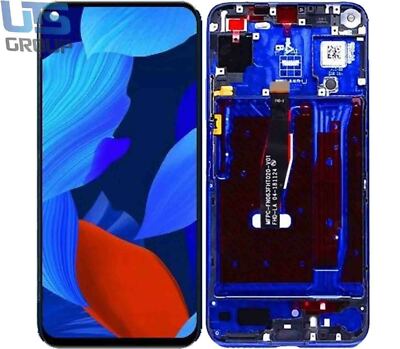 Für Huawei Honor 20 YAL-L21 LCD Bildschirm Display Rahmen Blau