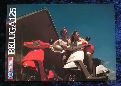 Yamaha Beluga 125 Prospekt 1985  4 Seiten 