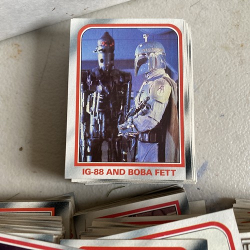 Star Wars The Empire Strikes Back Topps 1980 Trading Card Lot Of 345 - Picture 5 of 7