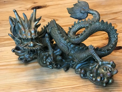 Brass Sculpture - Dragon