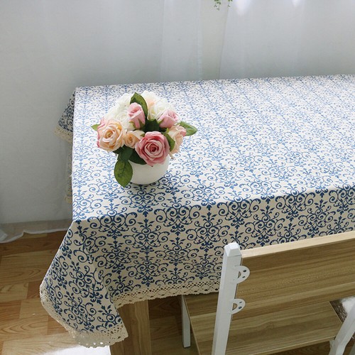 Tablecloth Kitchen Dining Party Table Cloth Cover Tabletop Decor - Picture 3 of 99