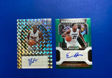 2022 Panini Mosaic Mario Chalmers  Scripts Auto W/ Evan Battey Green Prizm