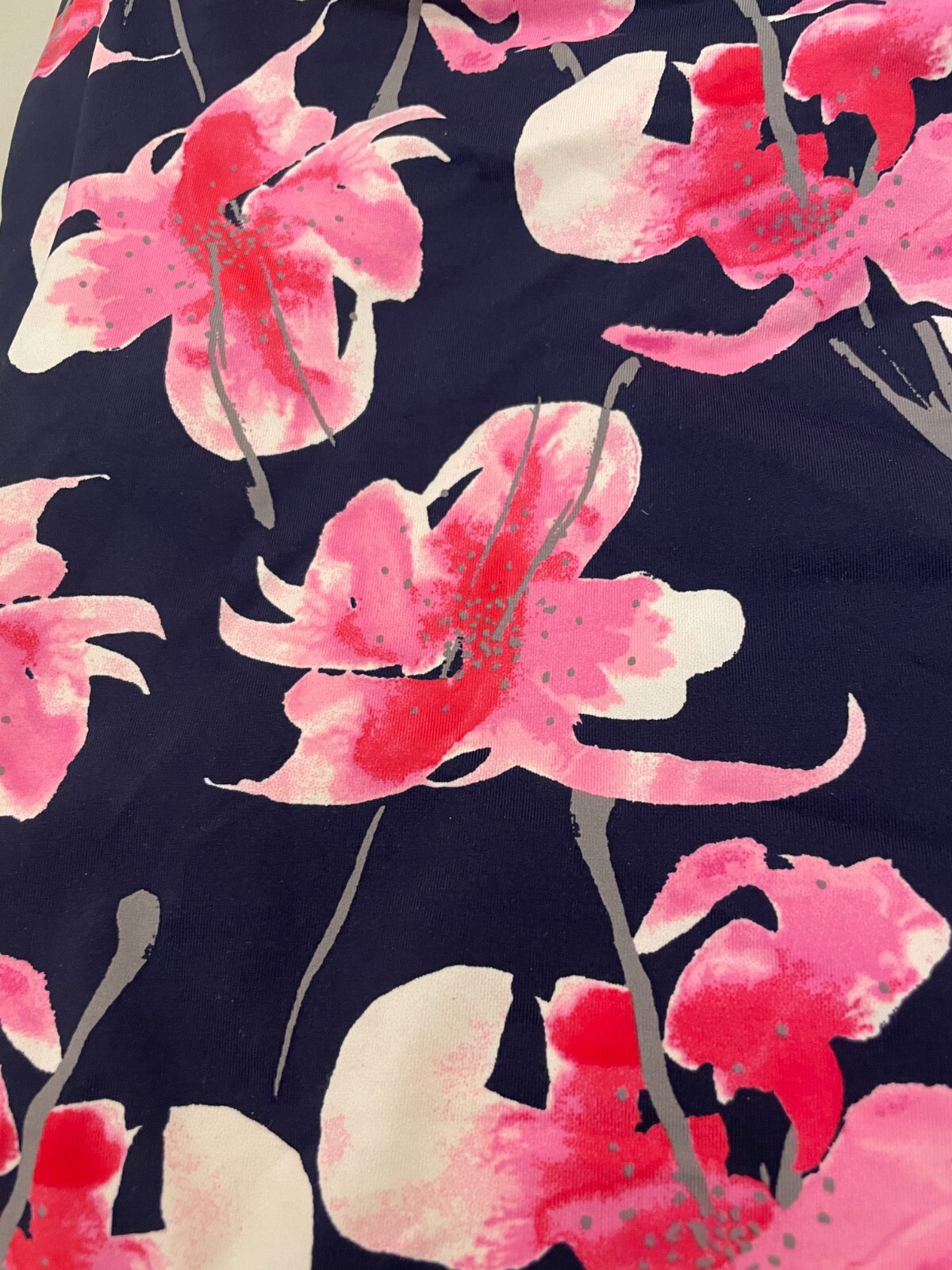 JOULES Tankini Navy Floral Swimming Costume Roma & Belle Sz 10 FreeUKP