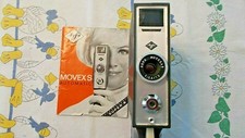 Agfa Movex S Automatic, S8 Filmkamera mit 2.4 / 13 + Bedienungsanleitung ANTIK 