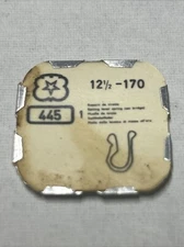 VENUS ESTRELLA PART 445 SETTING LEVER SPRING SET BRIDGE CAL 170 SIZE 12 1/2