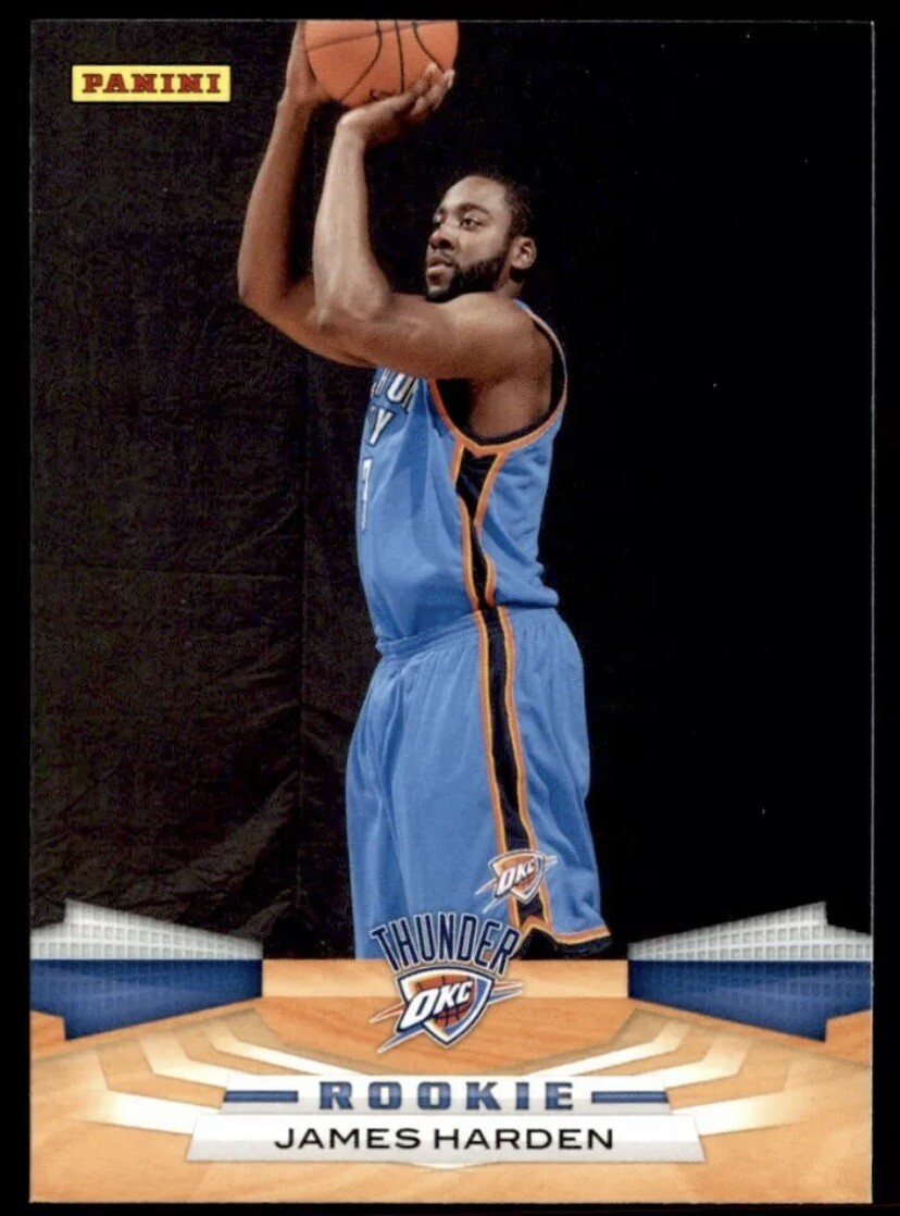 J 2009-10 Panini James Harden Rookie Oklahoma City Thunder #353