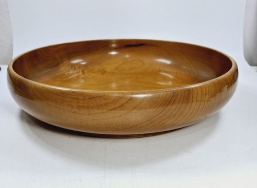 Oregon Myrtlewood Very Large Bowl 35cm wooden Handmade Myrtle Craft Studio Treen - Picture 8 of 24