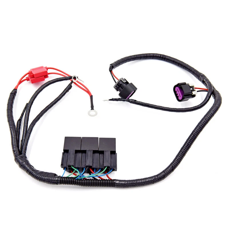 Kit de arnés de cableado de actualización de ventilador doble eléctrico para Chevy GM 1999-2006 control de ECU Foto 3 de 4