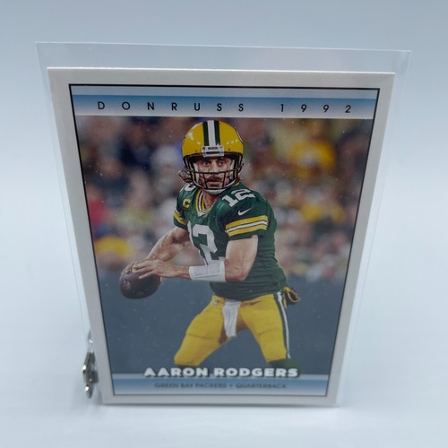 Aaron Rodgers [Autograph] #2 2022 Panini Donruss Retro 1992 card