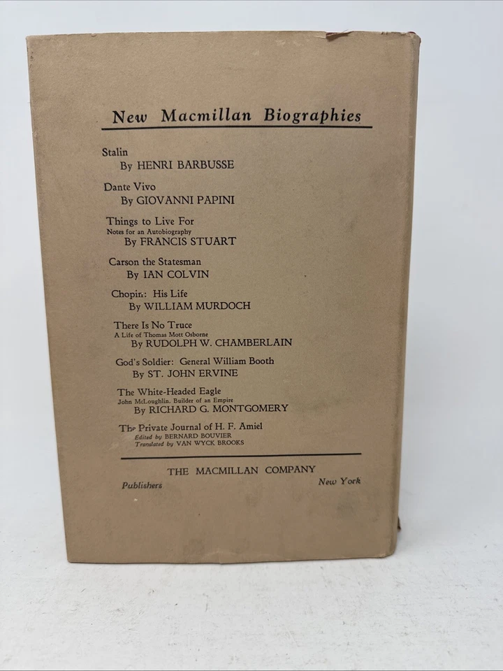 Chopin: His Life by William Murdoch 1st HC DJ 1935 Macmillan Biography Letters - Image 2 of 4