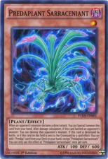 Yugioh! LP Predaplant Sarraceniant - FUEN-EN001 - Super Rare - 1st Edition Light