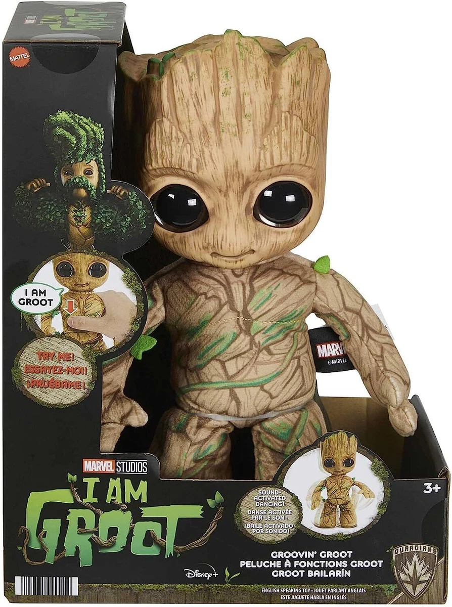 Marvel Studios I Am Groot 11 Groovin' Groot Dancing and Talking Plush Doll