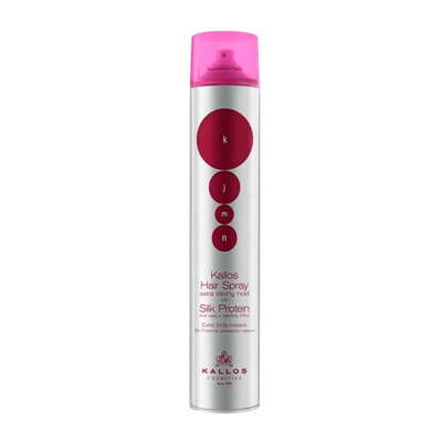 5998889502881 Kallos KJMN Hair Spray Extra Strong Hold With Silk Protein extra m