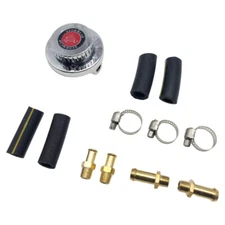 Manual Fuel Pressure Regulator Metal Adjustable for Carburetor Engine Universal