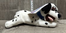 The Disney Store 101 Dalmatian Puppy Dog 8" Plush Bean Bag Toy With Tag