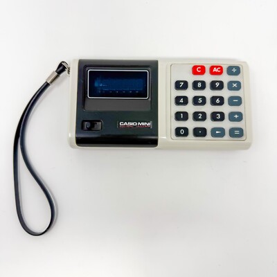 Casio Mini CM-604 Vintage 1970s Electronic Calculator VFD Japan