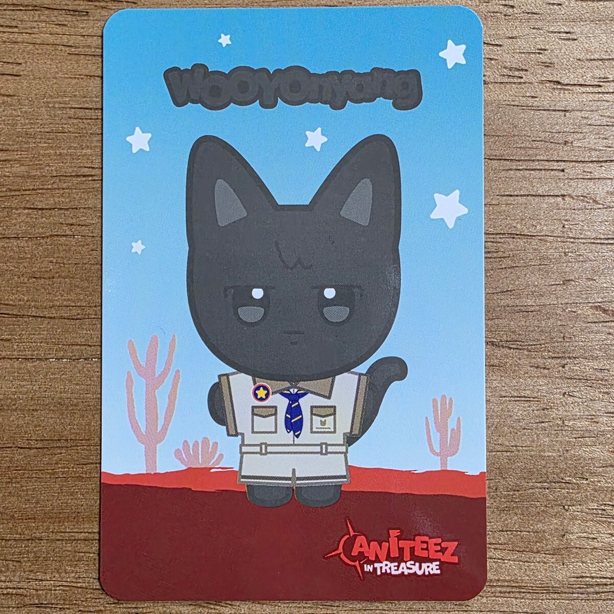 WOOYOnyang Woo Young Trading Card Photocard Ateez Pop-Up