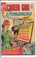 Career Girl Romances #49 1969-Charlton--Central America romance-"Kiss or Be K...
