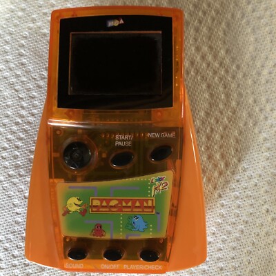 PacMan Game Electronic Handheld Pac-Man Namco LTD MGA 1980