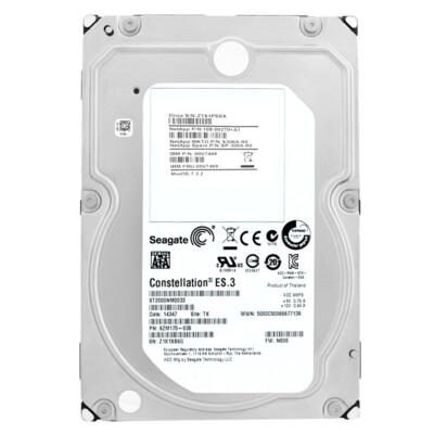NetApp ST2000NM0033 2TB 128Mb Cache 7200Rpm Sata III 3.5'' Zoll  108-00270+A1