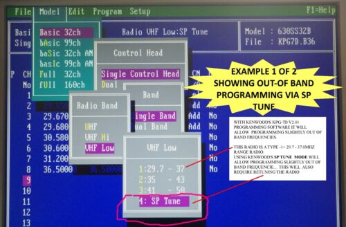 KENWOOD TK-630H-1 VHF FM LOW BAND 29.7-37.0Mhz 110-WATT MOBILE or *BASE RADIO - Picture 9 of 12