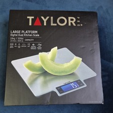 Taylor Pro Large Platform Digital Dual 10Kg Kitchen Scale