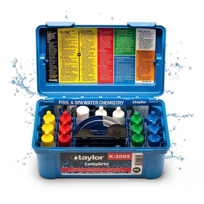 Taylor K2005 High Range Swimming Pool Total and Free Chlorine 1 Pack, color