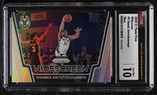 2020 Panini Prizm Widescreen Silver Giannis Antetokounmpo #9 CSG 10 Gem Mint 0c3