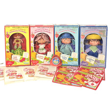 VTG 1st Edition Strawberry Shortcake Collection Set 4 OG Characters New/ In Box 