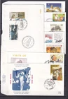 [LG78594] Belgium Nice Lot FDC First Day Cover UNG