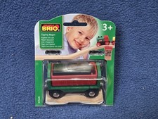 Brio Tipping Wagon Vintage, wooden train,  33546 NIB