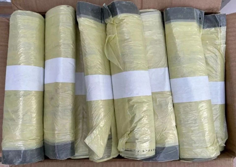 50 Rollen Gelber Sack Gelbe Säcke Müllbeutel Müllsack Abfallbeutel mit Zugband - Bild 2 von 3